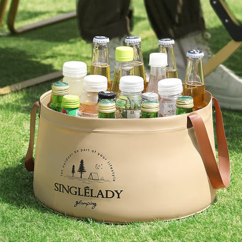 🏆Flash Sale⚡Collapsible Travel Basin – Portable Foldable Bucket for Camping, Laundry & Foot Soaks