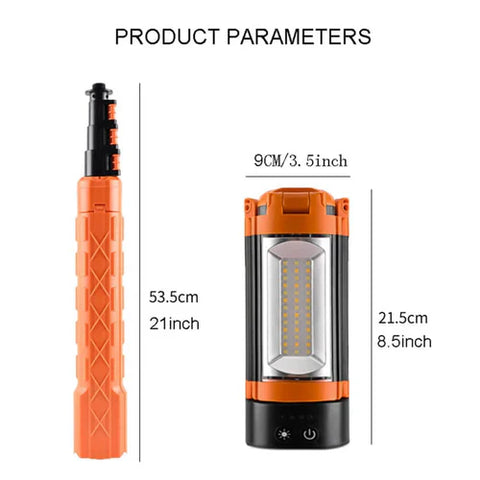 Telescopic Camping Light with Stand